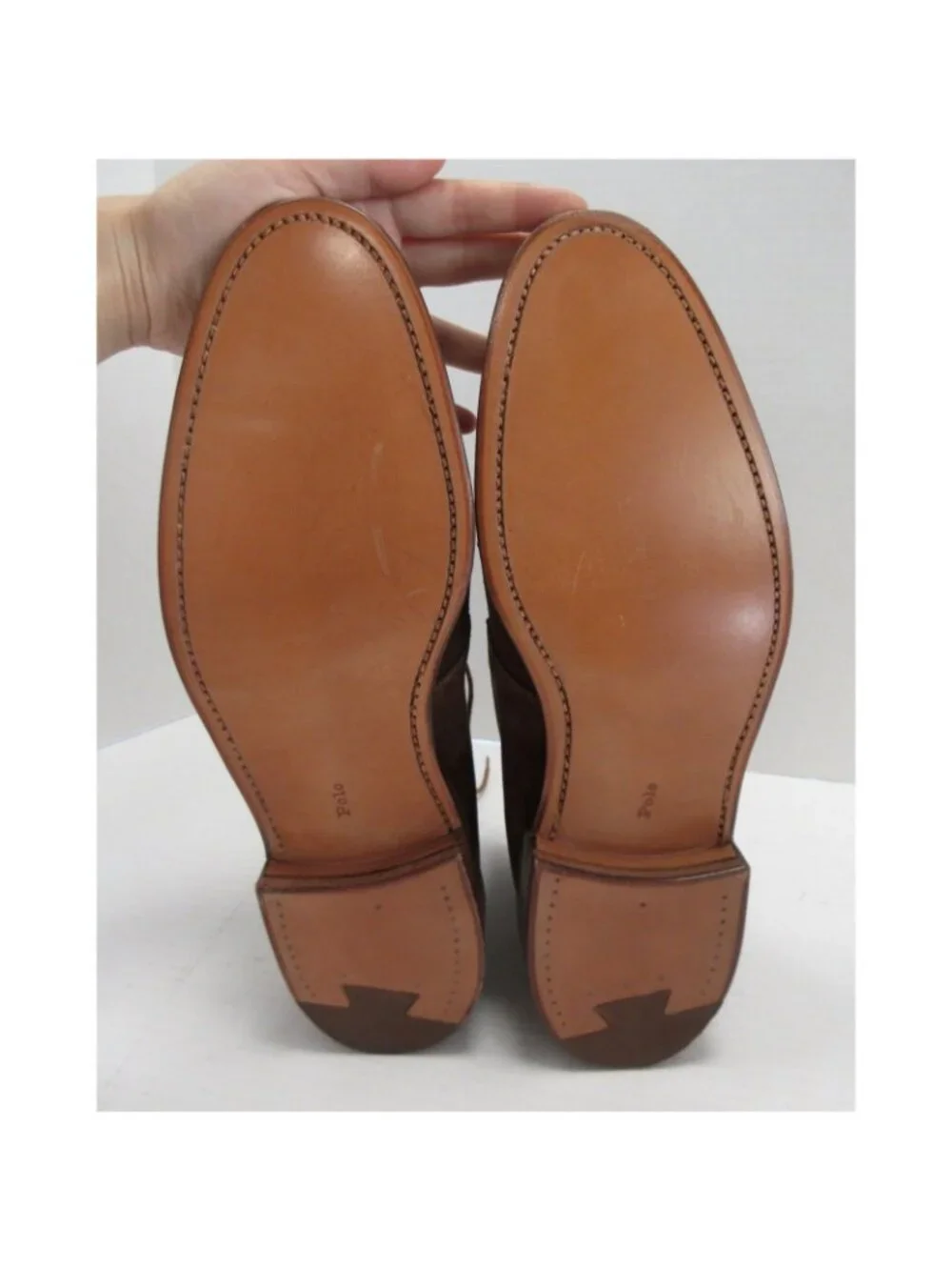 Polo Ralph Lauren Boots 10 D Chukka Suede Frontier Bench Made England